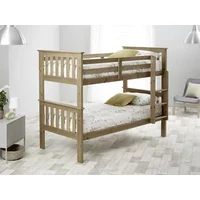 Bedmaster Carra Pine Bunk Bed Frame - 3ft Single