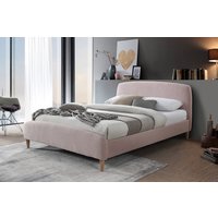 Birlea Otley Pink Fabric Bed, Double