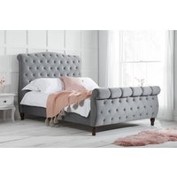 Birlea Colorado Grey Fabric Bed, Super King
