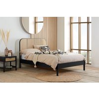 Birlea Margot Rattan Black Bed, King Size