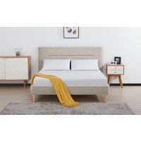 Novo Spencer Fabric Bed Frame, Double
