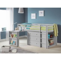 Julian Bowen Roxy Sleepstation Single Dove Grey Mid Sleeper