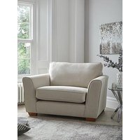 Very Home Jackson Fabric Snuggle Chair - Made To Order In The Uk