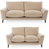 Very Home Astrid Velvet 3 + 2 Seater Sofa Set (Buy &Amp; Save!)