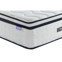 SleepSoul Space 2000 Pocket Memory Pillow Top Mattress, EURO