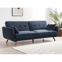 Kyoto Oslo Ink Velvet Sofa Bed