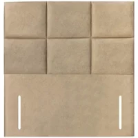 ASC Georgia Grand Lux Fabric Floor Standing Headboard - 6ft Super King Size