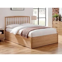 Limelight Juno Oak Wooden Ottoman Bed Frame - 6ft Super King Size