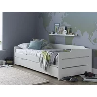 Bedmaster Copella White Guest Bed Frame - 3ft Single