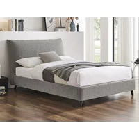 Limelight Luna Pillow Dove Grey Boucle Fabric Bed Frame - 4ft6 Double