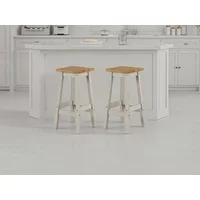 Core Corona Grey Set of 2 Edge High Breakfast Stool
