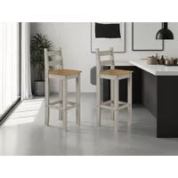 Core Corona Grey Set of 2 High Dining Chair