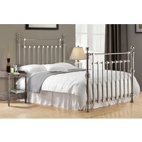 Time Living Edward Chrome Bed Frame, King Size