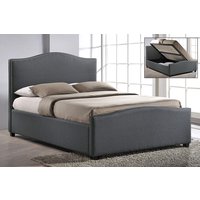 Time Living Brunswick Grey Ottoman Bed Frame, Double