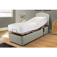 Uplift� Align Ortho 1000 Pocket Wool Adjustable Bed and Mattress Set, Marine, 2 Drawer, 75x200