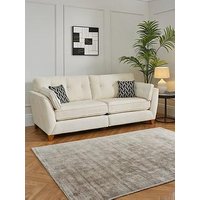 Very Home Cullen 4 Seater Standard Back Fabric Sofa - Made In The Uk