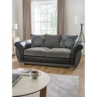 Very Home Danube Fabric/Faux Leather Sofa Bed - Fsc&Reg; Certified
