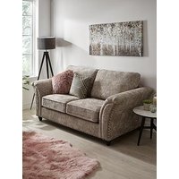 Very Home Ariel 3 Seater Fabric Sofa - Silver - Fsc Certified
