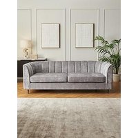 Very Home Guild 3 Seater Fabric Sofa - Grey
