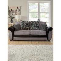 Very Home Narva Fabric/Faux Leather 3 Seater Sofa