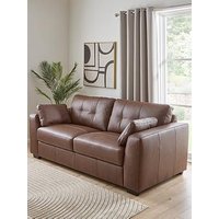 Very Home Arden Italian Leather 2 Seater Sofa