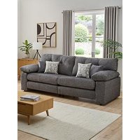 Very Home Megan 4 Seater Fabric Sofa - Made In The Uk