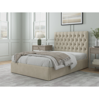 Snuggle Beds Elizabeth Super King Ivory Ottoman Bed