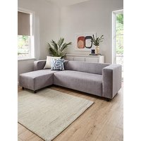 Very Home Clarke Left Hand Fabric Corner Chaise