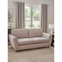 Very Home Shay 3 Seater 100% Leather Standard Back Sofa