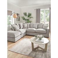Very Home Jenna Left Hand Scatter Corner Chaise Sofa - Made To Order In The Uk