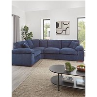 Very Home Parker Fabric Left Hand Corner Group Sofa - Made To Order In The Uk