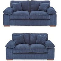 Very Home Parker 3 + 2 Seater Sofa Set (Buy &Amp; Save!) - Made To Order In The Uk