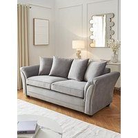 Very Home Leila Fabric 3 Seater Sofa - Fsc Certified