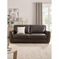 Very Home New Molina 3 Seater Leather/Faux Leather Sofa