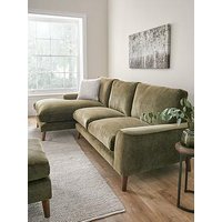 Very Home Astrid Left Hand Fabric Corner Chaise Sofa - Made To Order In The Uk
