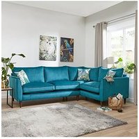 Very Home Pasha Small Fabric Right Hand Chaise Sofa - Made To Order In The Uk