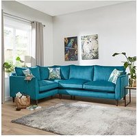 Very Home Pasha Small Fabric Left Hand Chaise Sofa - Made To Order In The Uk