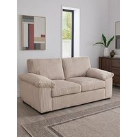 Very Home Amalfi Standard Back 2 Seater Fabric Sofa - Cream - Fsc&Reg; Certified