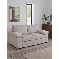 Very Home Amalfi Standard Back Fabric 2 Seater Sofa - Silver - Fsc&Reg; Certified