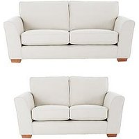 Very Home Jackson 3 Seater + 2 Seater Fabric Sofa Set (Buy And Save!) - Made To Order In The Uk