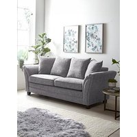 Very Home Dury Chunky Weave 3 Seater Sofa - Grey - Fsc&Reg; Certified