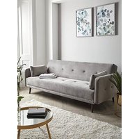 Very Home Cadiz Velvet Sofa Bed - Grey - Fsc&Reg; Certified