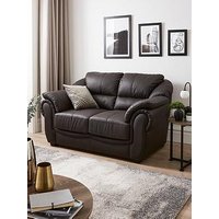 Very Home Naples Italian Leather 2 Seater Sofa