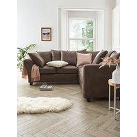 Very Home Dury Leather Look Corner Group Sofa - Fsc&Reg; Certified