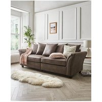 Very Home Dury Leather Look 4 Seater Sofa - Fsc&Reg; Certified