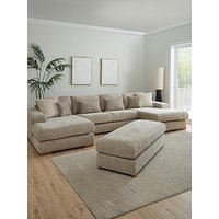 Very Home Broadgate Large U-Shape Modular Sofa With Fs