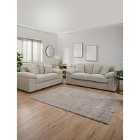 Very Home Clayton 3 + 2 Seater Fabric Sofa Set (Buy &Amp; Save!) - Made To Order In The Uk
