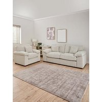 Very Home Clayton 3 Seater Fabric Sofa + Chair - Made To Order In The Uk
