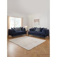 Very Home Mayfair 3 + 2 Seater Fabric Sofa Set (Buy &Amp; Save!) - Made To Order In The Uk