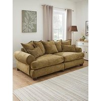 Very Home Amersham 4 Seater Scatter Back Fabric Sofa - Made To Order In The Uk